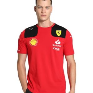 Scuderia Ferrari - 2023 Team-T-Shirt - Rot - Männer - Größe: XXL