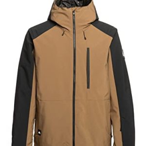 Quiksilver Mission - Funktionelle Schneejacke für Männer Braun