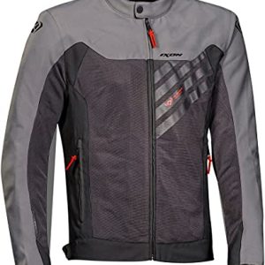 IXON Orion Motorrad Textiljacke (Anthracite/Black,XL)