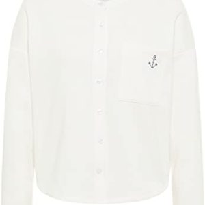 DreiMaster Sweatjacke Damen 35426382 Wollweiss, S Wollweiss
