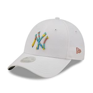 New Era - Baseball Cap Kappe Hut - MLB Camouflage Infill - New York Yankees - Frauen Mädchen - weiß - One-Size