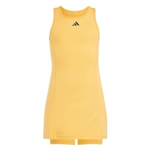 adidas Girl's Club Tennis Dress Kleid, Hazy Orange, 13-14 Years