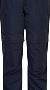 Color Kids Unisex Kinder Pants with Zip Off Regenhose, Total Eclipse, 152