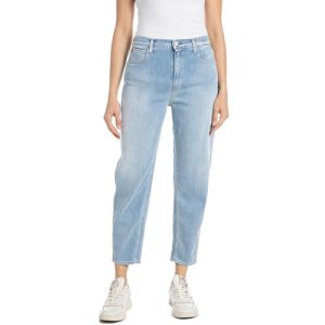 Replay Damen Jeans aus Comfort Denim, Blau (Light Blue 010), 32W / 30L