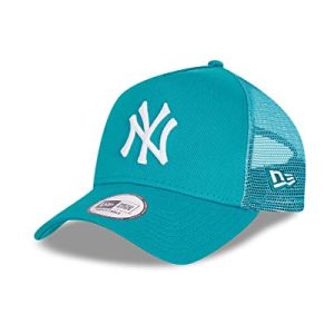 New Era New York Yankees Cap Trucker Kappe Tonal Mesh Basecap MLB Baseball Türkis - One-Size