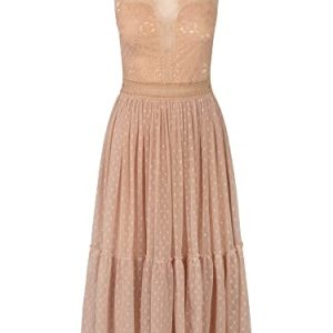 APART Fashion Damen Kleid Dress, Rose, 38 EU