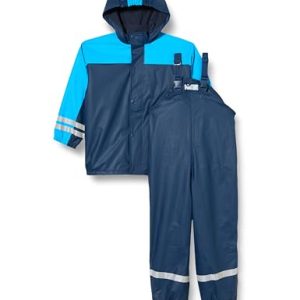 Playshoes Warmer Wasserdichter Matschanzug Regenbekleidung Unisex Kinder,marine,92