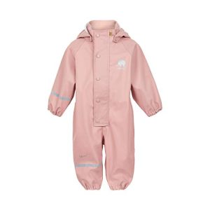 CeLaVi Unisex Basic PU rain Suit Regenjacke, Misty Rose, 90
