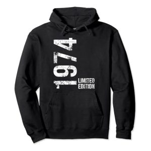 50. Geburtstag Mann Frau 50 Jahre 1974 Geburtstags Pullover Hoodie