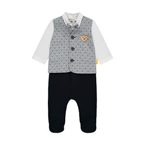 Steiff Baby-Jungen Blazer Kleinkind-Anzug, Navy, 086