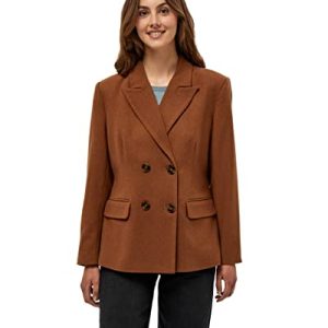 Minus Damen Vienne Blazer, 371 Rustic brown, 38