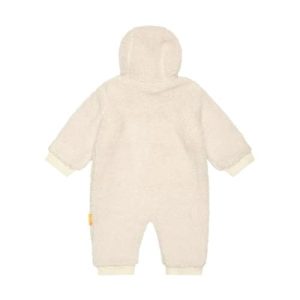 Steiff Baby Girls Overall Einteiler, Antique White, 62