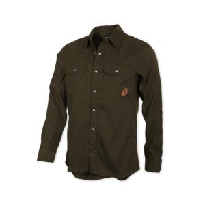 O'NEAL Loam Jack Mountainbike-Hemd Herren Langarm I Mountainbike Downhill Freeride I MTB Shirt & Alltags Herren Hemd mit Polster Ellbogenschutz I Olive I Größe M
