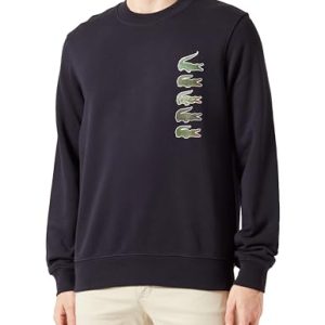 Lacoste Herren SH3581 Sweatshirt, ABIMES, XXL