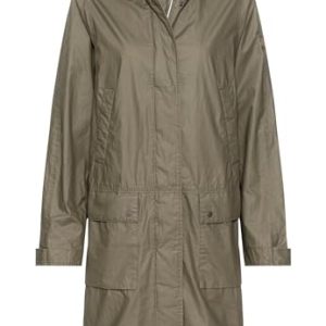 camel active Damen Mantel im Vintage Look Dunkel Khaki womenswear-44