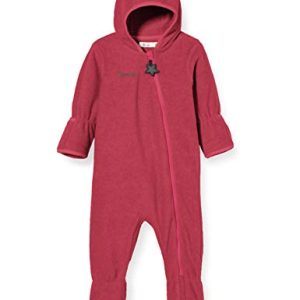 Sterntaler Unisex Baby Overall, Magenta Melange, 80