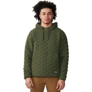 Mountain Hardwear Stretchdown Light Pullover Hoodie Surplus Green LG