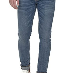 Nudie Jeans Unisex-Erwachsene Tight Terry Steel Navy Jeans, Stahl Marineblau, 24W x 28L