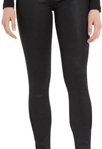 Tommy Hilfiger Damen TH Flex Como Skinny RW CTD BLK WW0WW39622 Jeanshosen, Denim (Black Coated), 30W / 28L