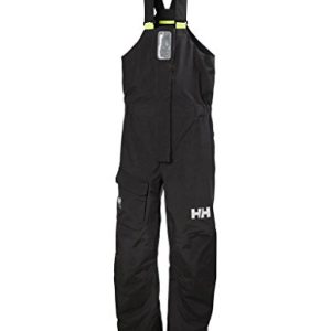 Helly Hansen PIER 2 PANT– Latzhose zum Segeln für Männer – Grau (Ebony), M