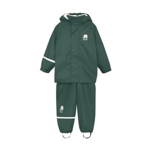 Celavi Jungen Celavi 2-piece Rain Suit in Many Colours Regenjacke, Grün (Ponderosa Pine 923), 130 EU