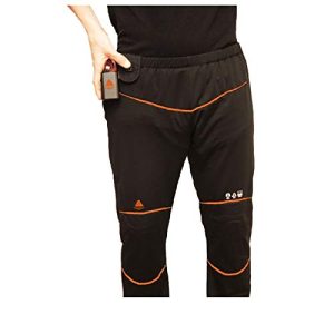 Alpenheat Unisex Opvarmede underbuks Beheizte Unterziehhose, Schwarz, AJ6-L EU