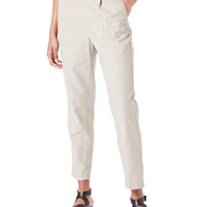 Sisley Damen Trousers 41qql5cz7 Pants, Beige 18j, 34 EU