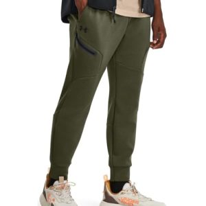 Under Armour Unstop Fleece-Jogginghose für Herren, grün, 58