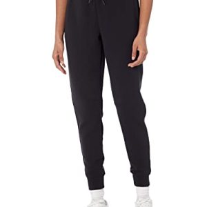 Amazon Essentials Damen Aktiv-Jogginghose (erhältlich in Übergrößen), Schwarz, XXL Große Größen