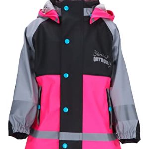 Sterntaler Unisex Baby Funktions-regenjacke Rain Jacket, Rosa, 116 EU