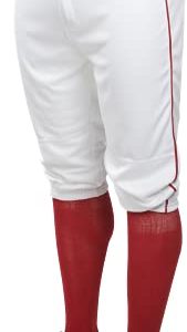 RAWLINGS Ylnchkpp Jungen, Jungen, Hosen, Ylnchkpp-w/s-92, Weiß/Scarlet, XX-Large