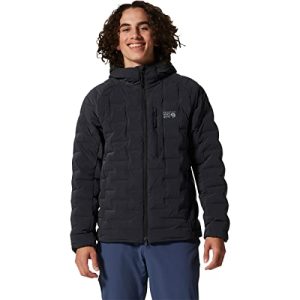 Mountain Hardwear Herren StretchDown Hoody Daunenjacke, Dark Storm Heather, XX-Large