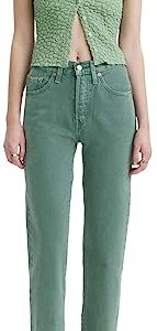 Levi's Damen 501® Crop Jeans,Misty Silver Pine,28W / 28L