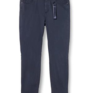 Marc O'Polo Damen B01008911021 Hose, Blau (Midnight, 30 34