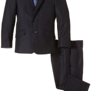 G.O.L. Jungen Bekleidungsset 4-tlg. Anzug, bestehend aus Sakko, Hose, Hemd, Krawatte, Gr. 158, Blau (navy 1)