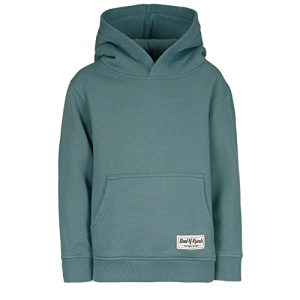 Band of Rascals Kinder Kapuzenpullover Plain aus Bio-Baumwolle, sage, Gr. 122/128