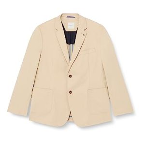 bugatti Herren 398000-39063 Sakko, Beige-30, 50 EU