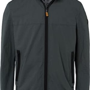 BRAX Herren Style Calvin Ultralight Cotton Mix Blouson Leichte Baumwolljacke, Seaweed, S
