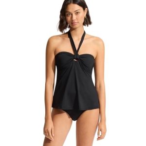 Seafolly S.Collective Sash Tie Front Tankini - 40