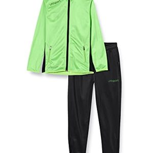Uhlsport Kinder Essential Classic Trainingsanzug, Flash Grün/schwarz, 152 EU