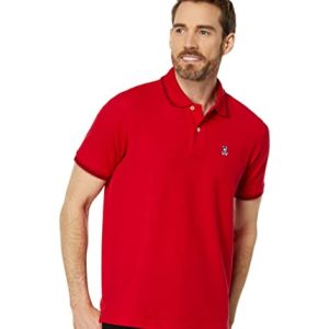 Psycho Bunny Logan Polo Ruby Red SM (US Men's 4)