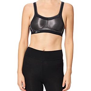 Anita Active Damen Bügelloser BH 5529, Schwarz (Schwarz 001) , 85G