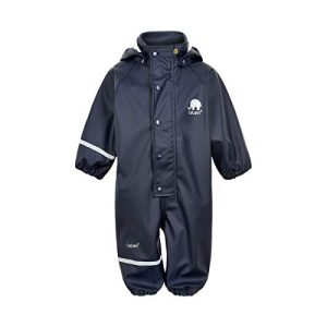 CeLaVi Unisex Basic PU rain Suit Regenjacke, Dark Navy, 100