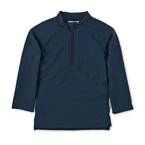 Sterntaler Unisex Baby Langarm-schwimmshirt Rash Guard Shirt, Marine, 98-104