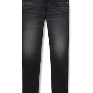 Replay Damen Jeans New Luz Skinny-Fit Bio, Black 098 (Schwarz), 32W / 28L