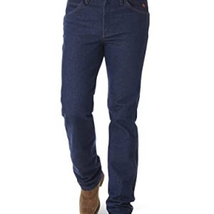 Wrangler Riggs Workwear Herren-Jeans, flammenresistent, schmale Passform, Vorwäsche, 40W / 34L