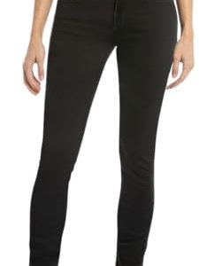 Replay Damen Jeans New Luz Skinny-Fit Hyperflex Forever Dark mit Stretch, Schwarz (Black 098), 27W / 28L