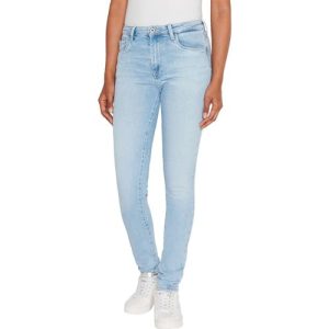 Pepe Jeans Damen Skinny Jeans Hw, Blau (Denim-PF3), 28W / 32L