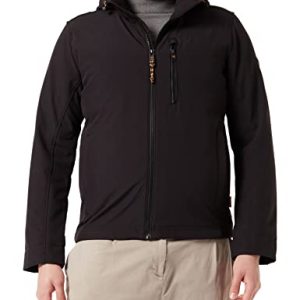 camel active Softshell-Jacke mit abnehmbarer Kapuze