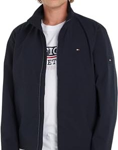 Tommy Hilfiger Herren Blouson Übergangsjacke, Blau (Desert Sky), XS